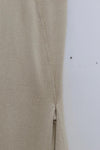 Marc le bihan long net eye skirt 2752 tilleul